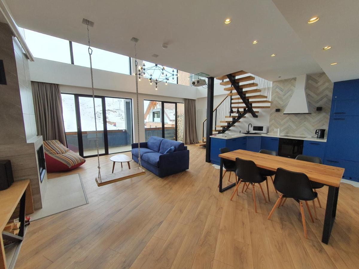 George Snow Apartments In New Gudauri - Fireplace, 50M To Gondola Lift Ngoại thất bức ảnh